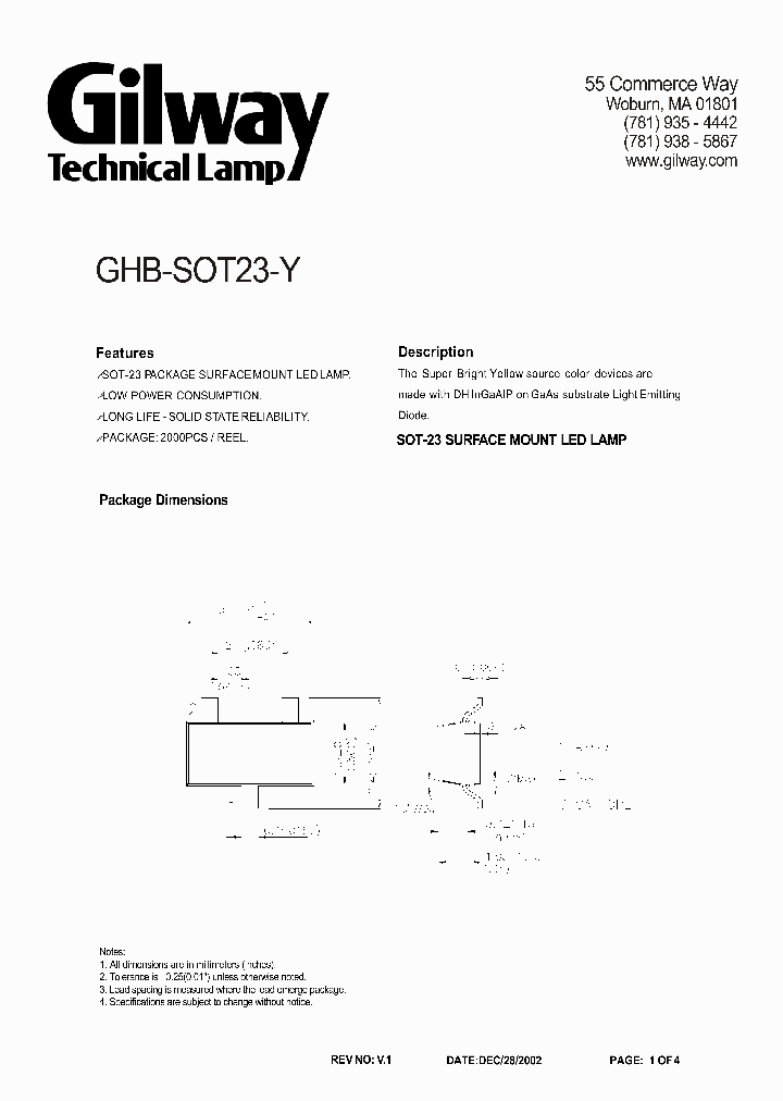 GHB-SOT23-Y_1244724.PDF Datasheet