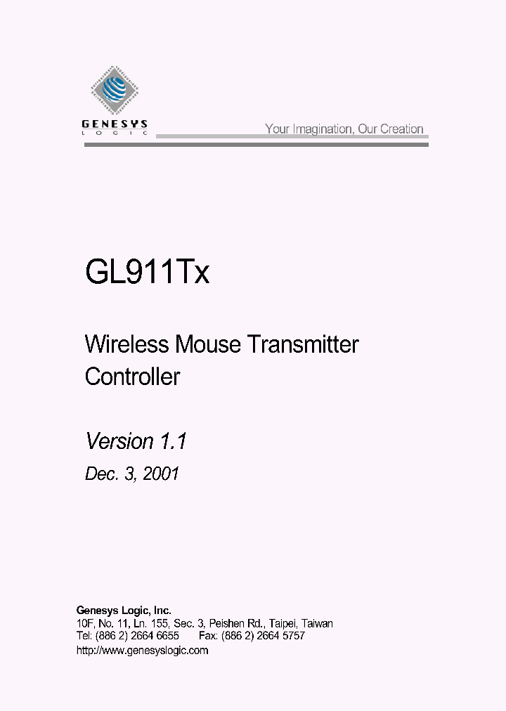 GL911TX_1245039.PDF Datasheet