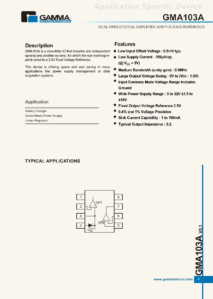 GMA103AD8T_1129769.PDF Datasheet