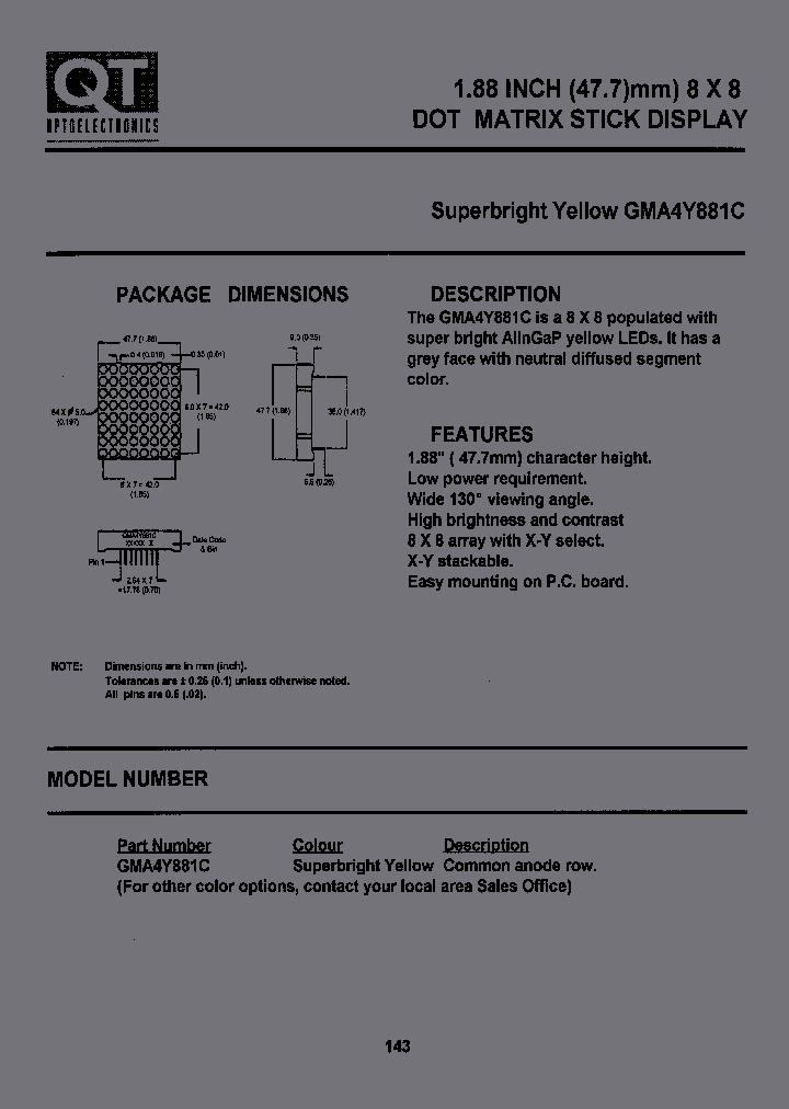 GMA4Y881C_1245238.PDF Datasheet