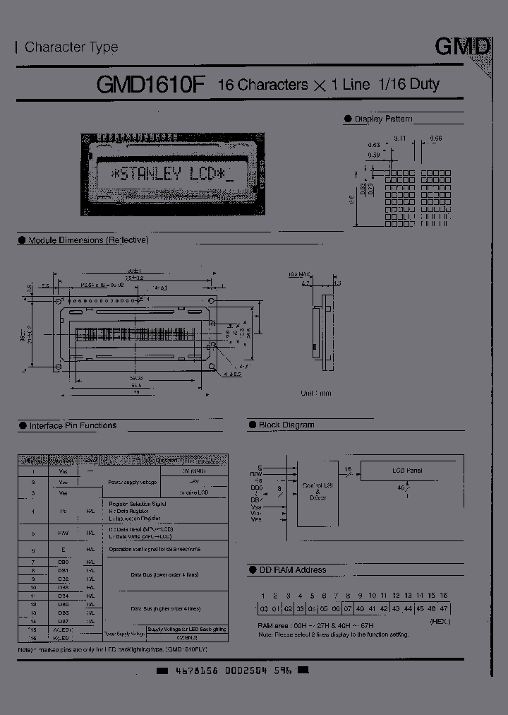 GMD1610F_1168351.PDF Datasheet