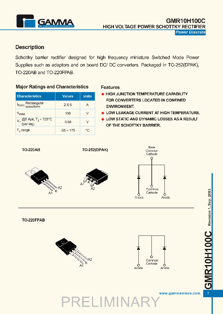 GMR10H100CTC3T_1245347.PDF Datasheet
