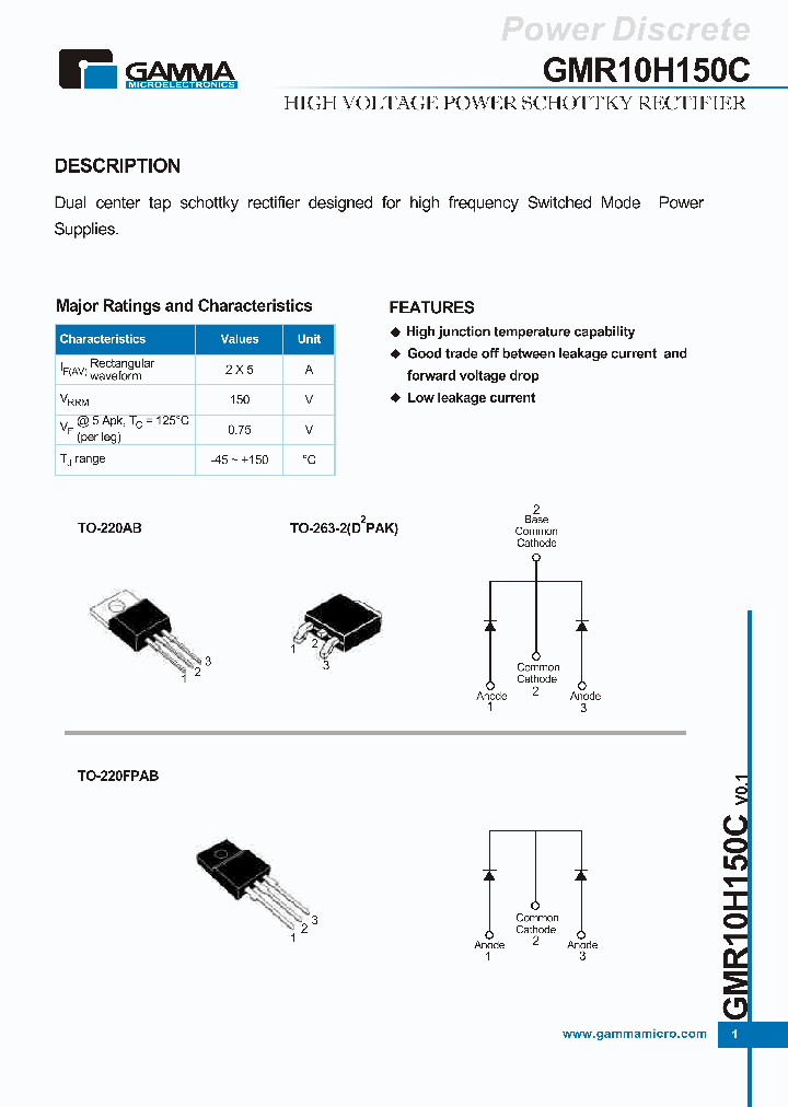 GMR10H150CTBF3T_1245350.PDF Datasheet