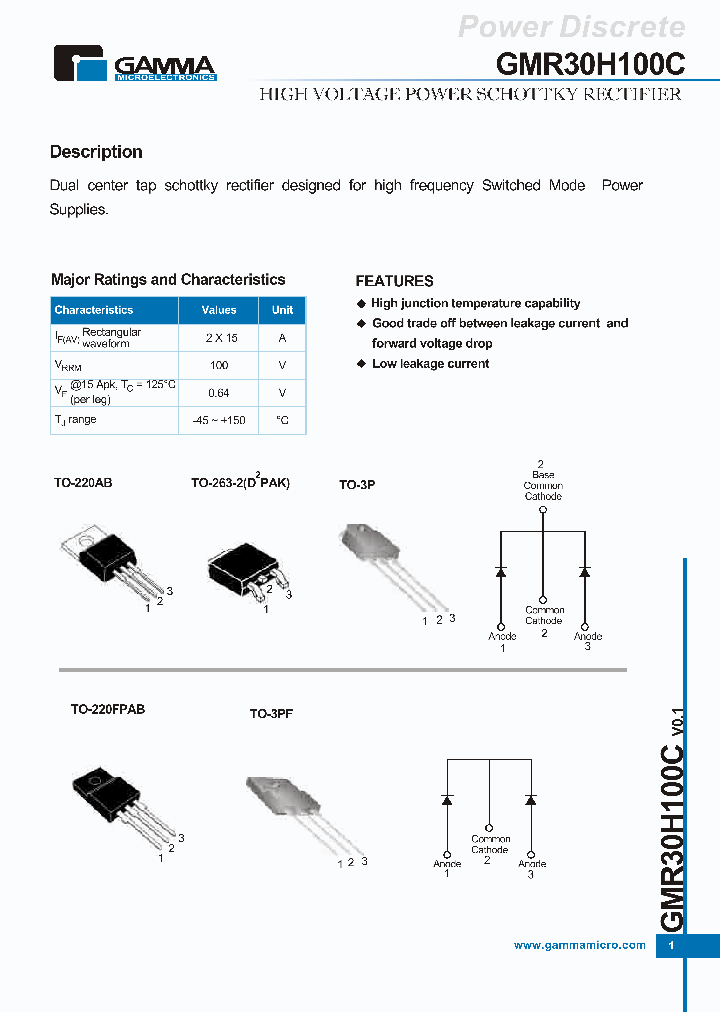GMR30H100CTPF3T_1245357.PDF Datasheet