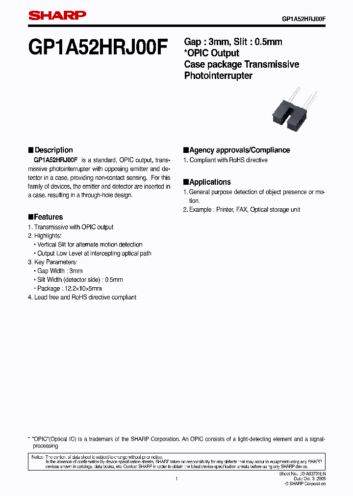 GP1A52HRJ00F_1245483.PDF Datasheet