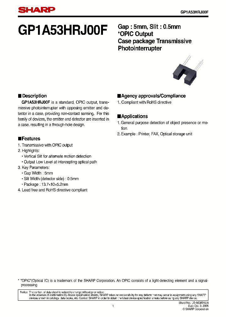 GP1A53HRJ00F_1245485.PDF Datasheet