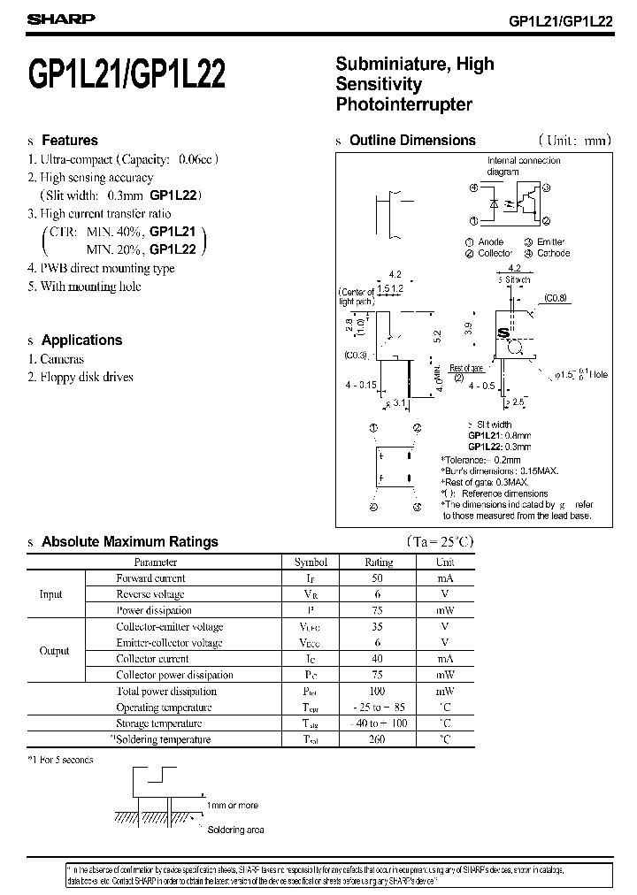 GP1L22_1245508.PDF Datasheet