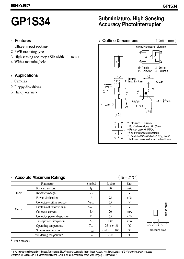 GP1S34_1245537.PDF Datasheet