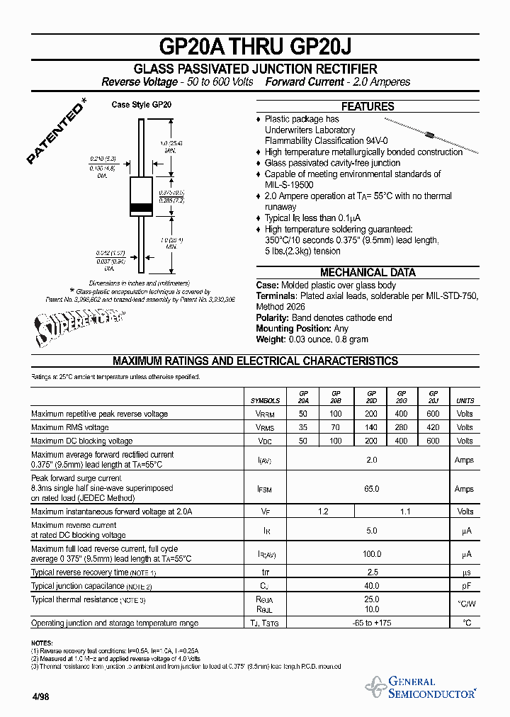 GP20J_1245583.PDF Datasheet