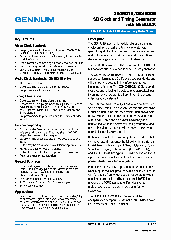GS4901BCNE3_1245811.PDF Datasheet