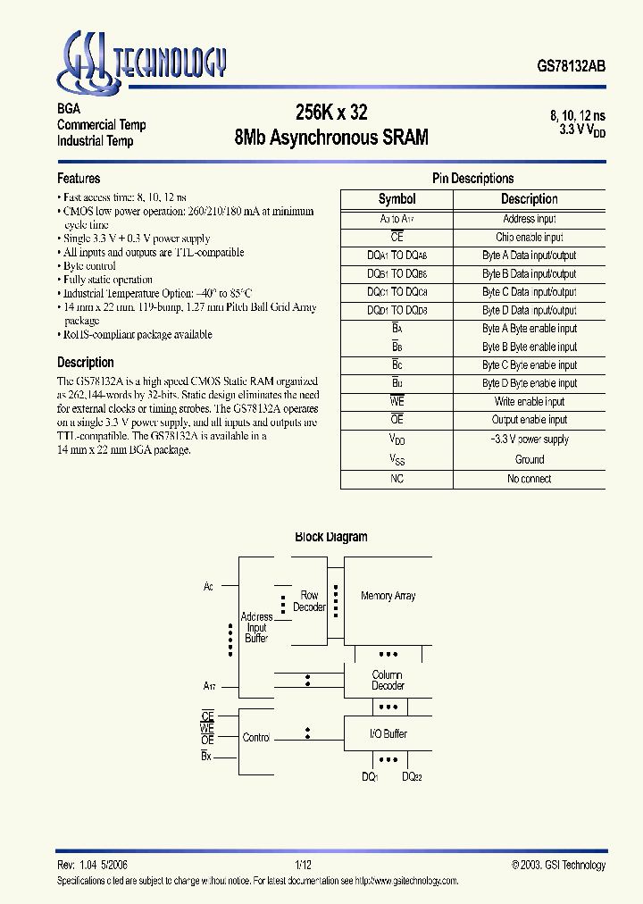 GS78132AB-10I_620576.PDF Datasheet