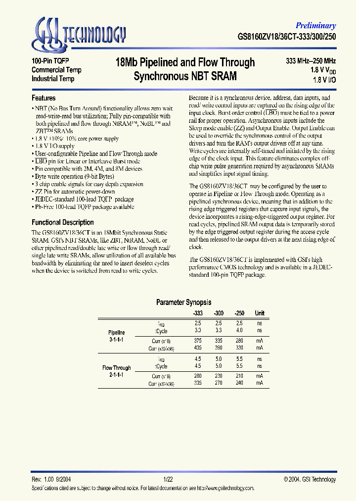 GS8160ZV18CT-333_1178679.PDF Datasheet