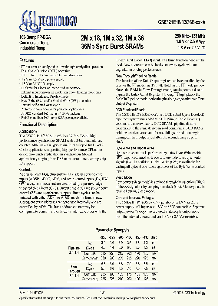 GS8321E18E-166V_624290.PDF Datasheet