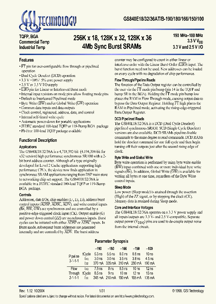 GS840E18AB-150_624160.PDF Datasheet