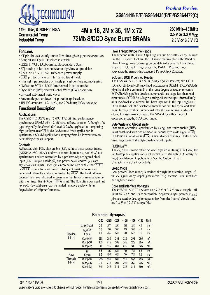 GS864418E-200_1177160.PDF Datasheet