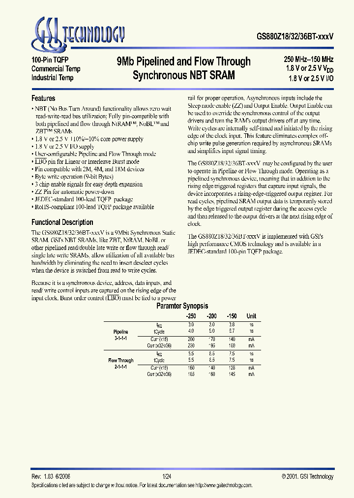 GS880Z18BGT-200IV_622929.PDF Datasheet