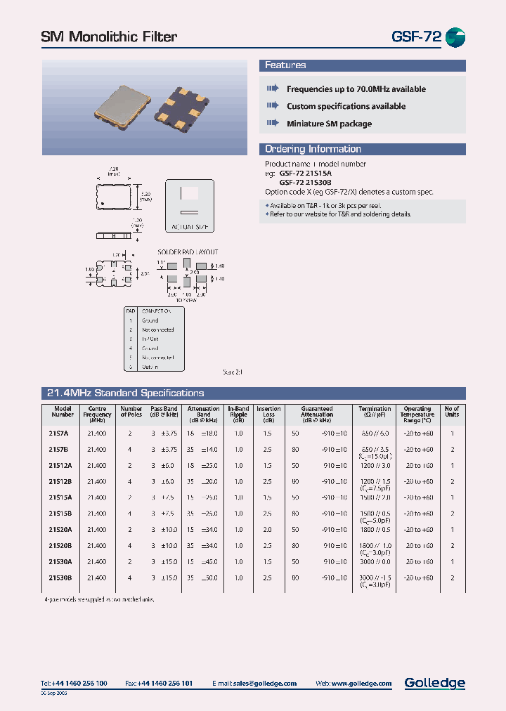 GSF72_1167888.PDF Datasheet