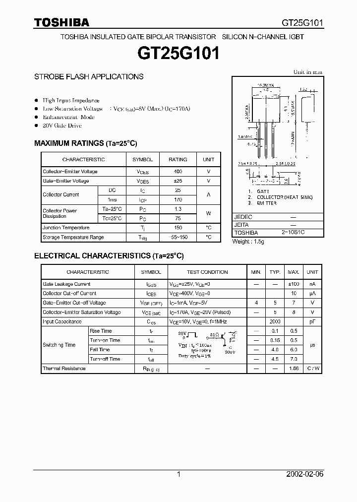 GT25G101_1246374.PDF Datasheet