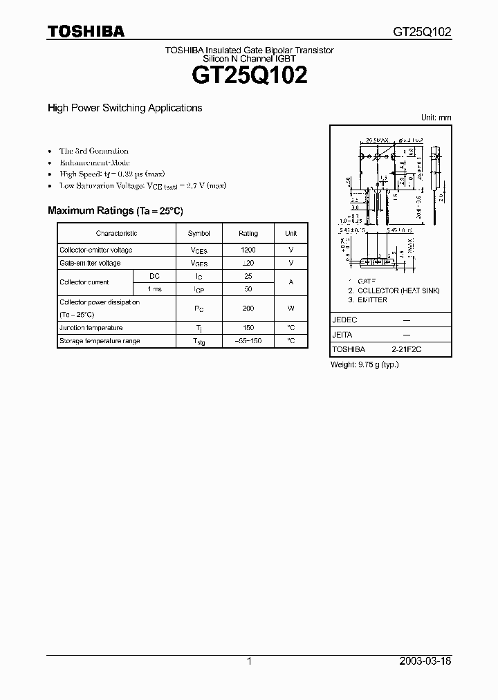 GT25Q102_1246381.PDF Datasheet