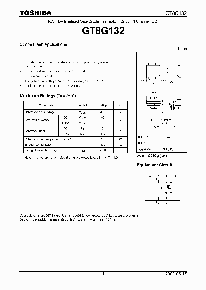 GT8G132_1183717.PDF Datasheet