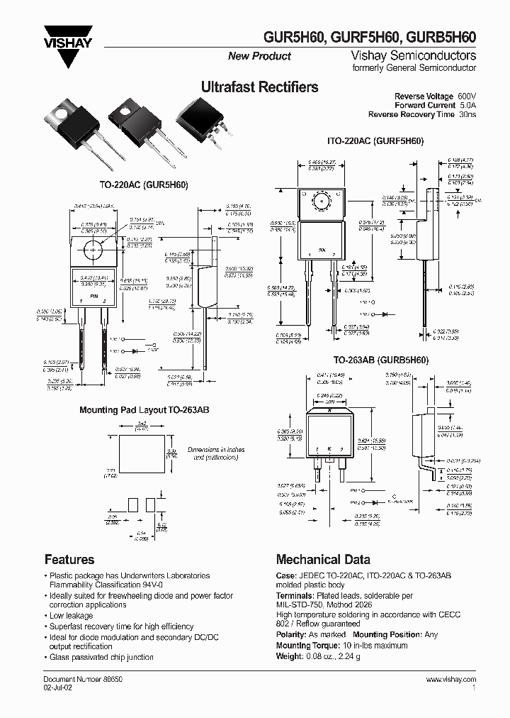 GUR5H60_1080774.PDF Datasheet