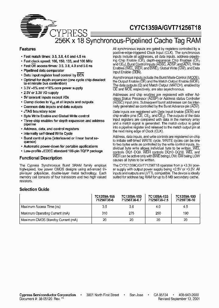 GVT71256T18T-10_1057652.PDF Datasheet
