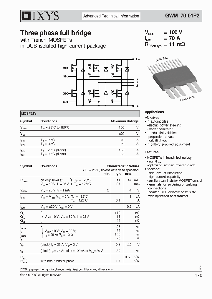 GWM70-01P2_1246580.PDF Datasheet