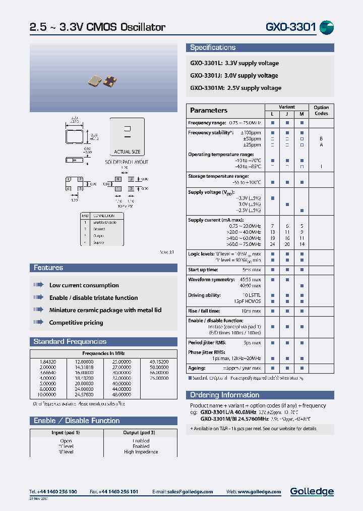 GXO-3301A_649327.PDF Datasheet