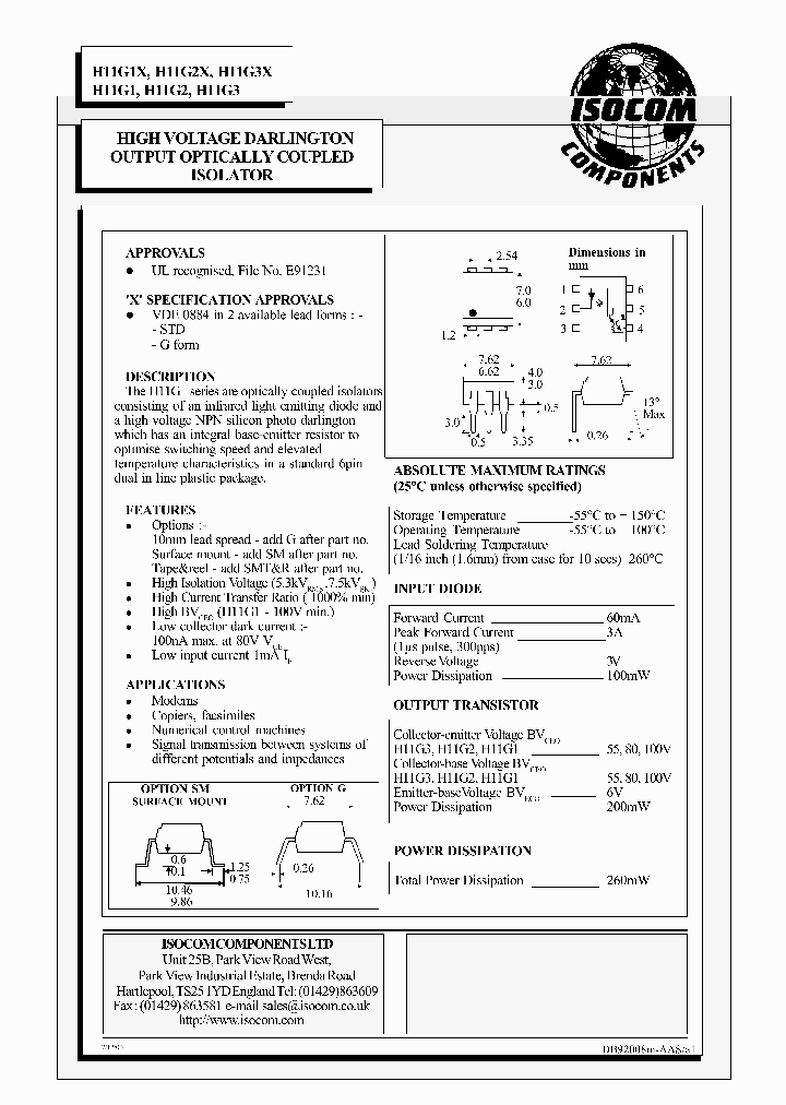 H11G3_1108484.PDF Datasheet