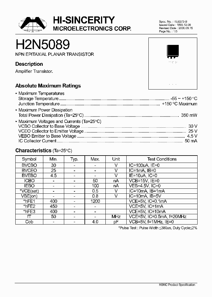 H2N5089_1246752.PDF Datasheet