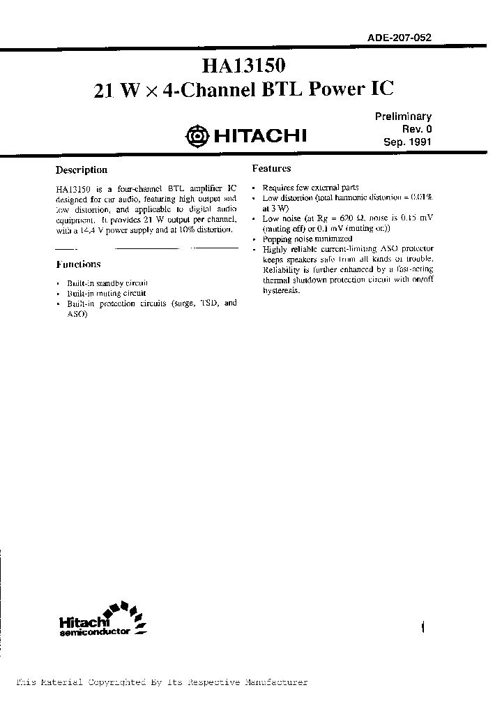 HA13150_1246951.PDF Datasheet