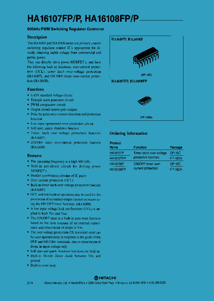 HA16108P_1246989.PDF Datasheet