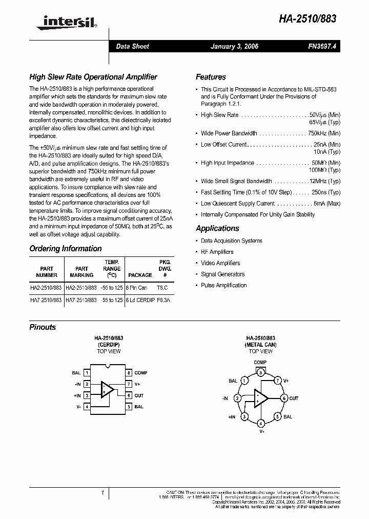 HA2-2510883_1033292.PDF Datasheet