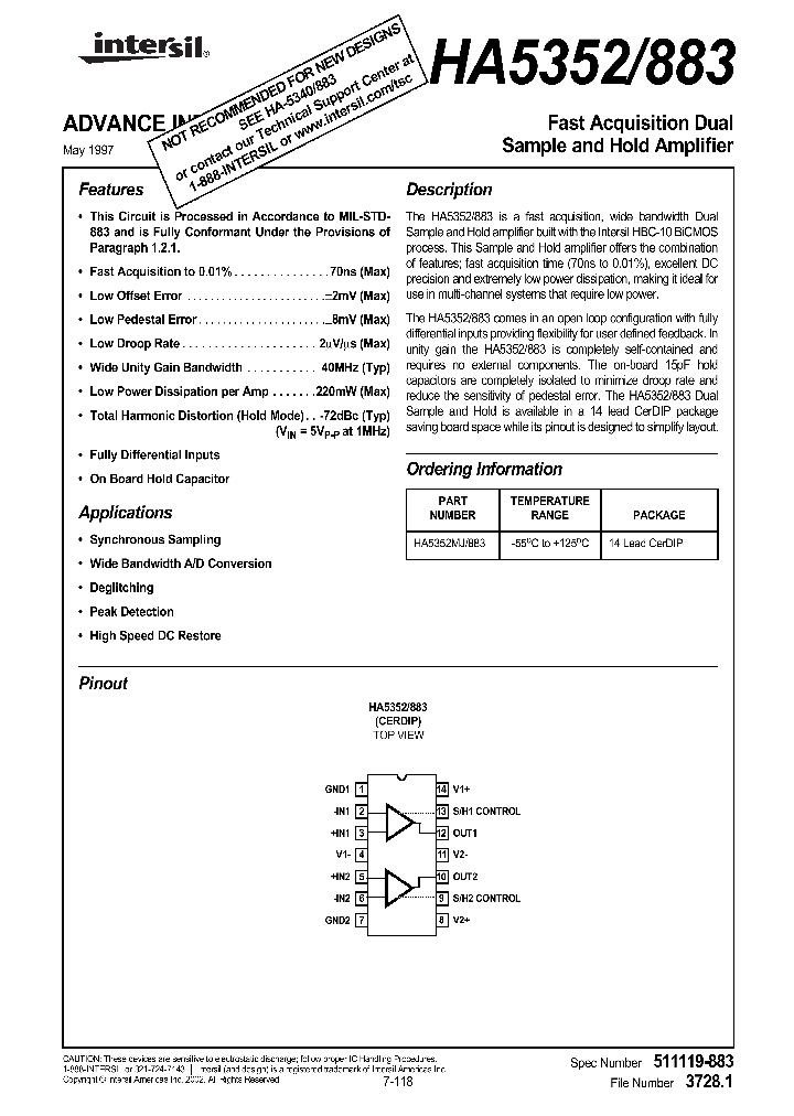 HA5352MJ883_1247160.PDF Datasheet