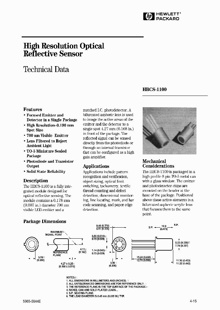 HBCS-1100_1247377.PDF Datasheet