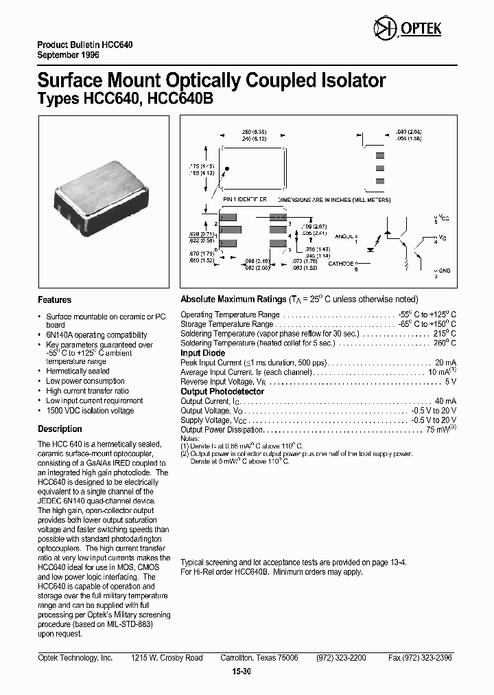 HCC640_1111501.PDF Datasheet