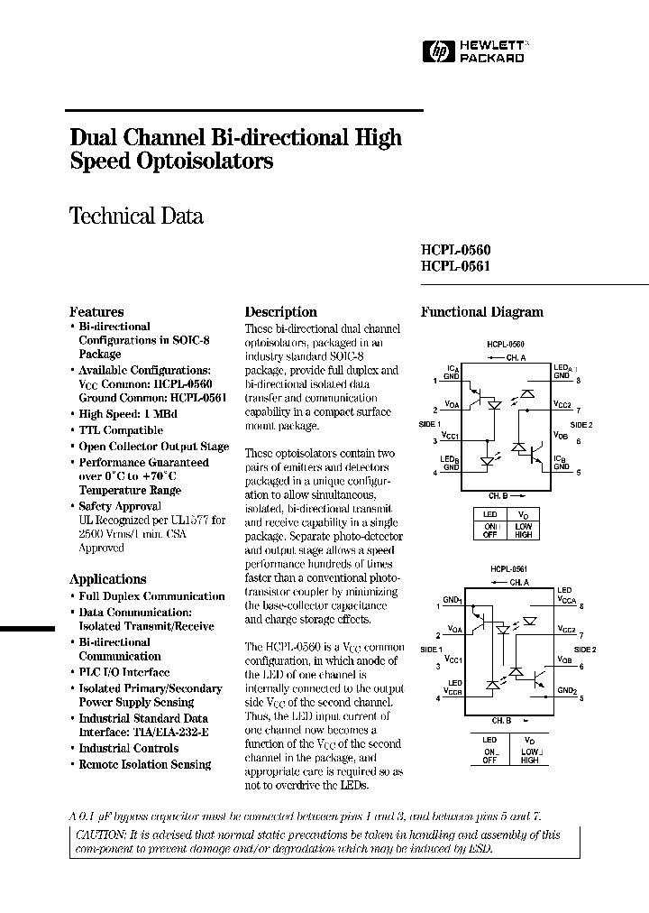 HCPL-0560_1051849.PDF Datasheet