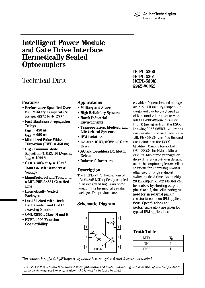 HCPL-530K-300_1247779.PDF Datasheet