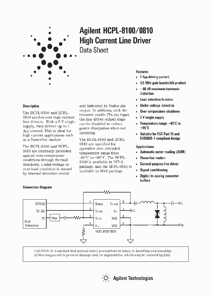 HCPL-8100_1247799.PDF Datasheet
