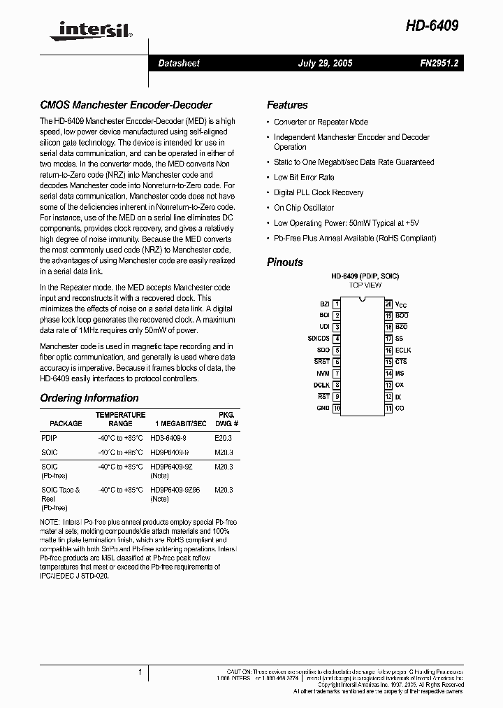 HD9P6409-9Z_1085607.PDF Datasheet