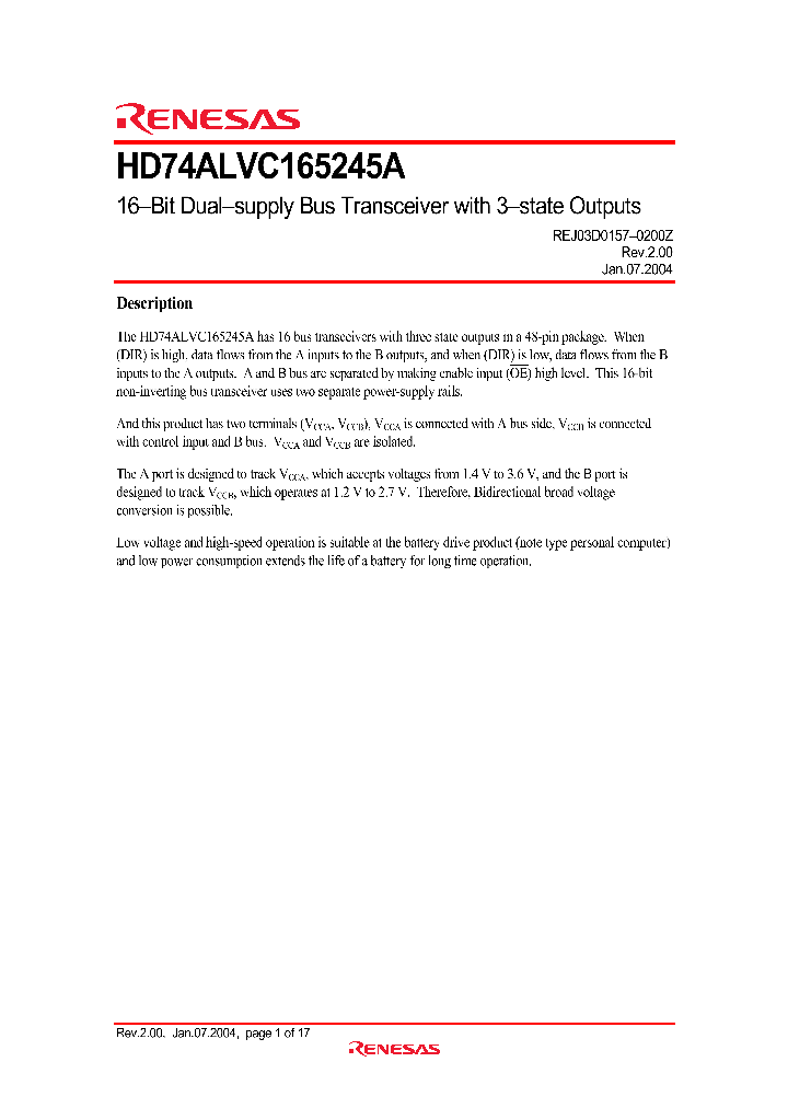 HD74ALVC165245ATEL_1248214.PDF Datasheet
