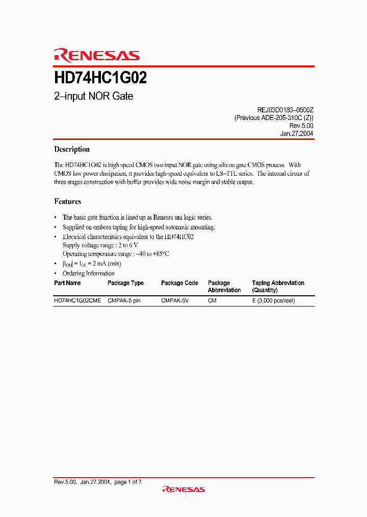 HD74HC1G02_1175776.PDF Datasheet
