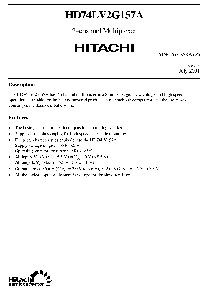 HD74LV2G157A_1248529.PDF Datasheet