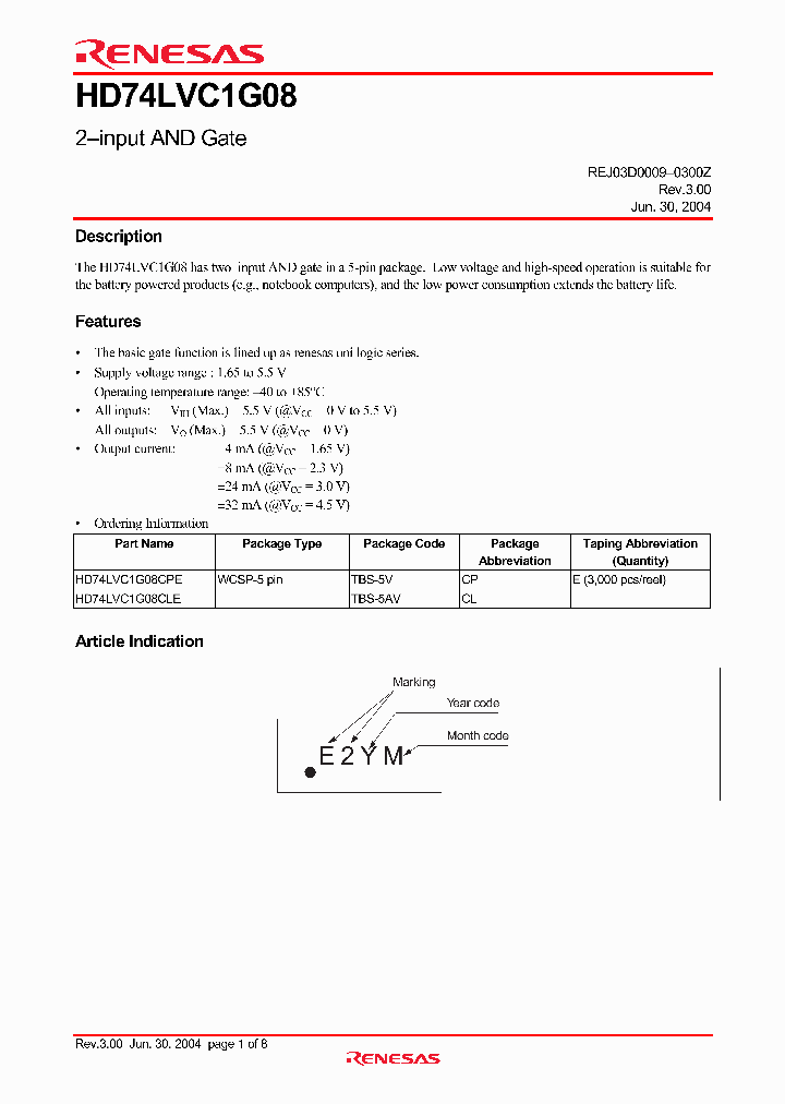 HD74LVC1G08CPE_1248564.PDF Datasheet