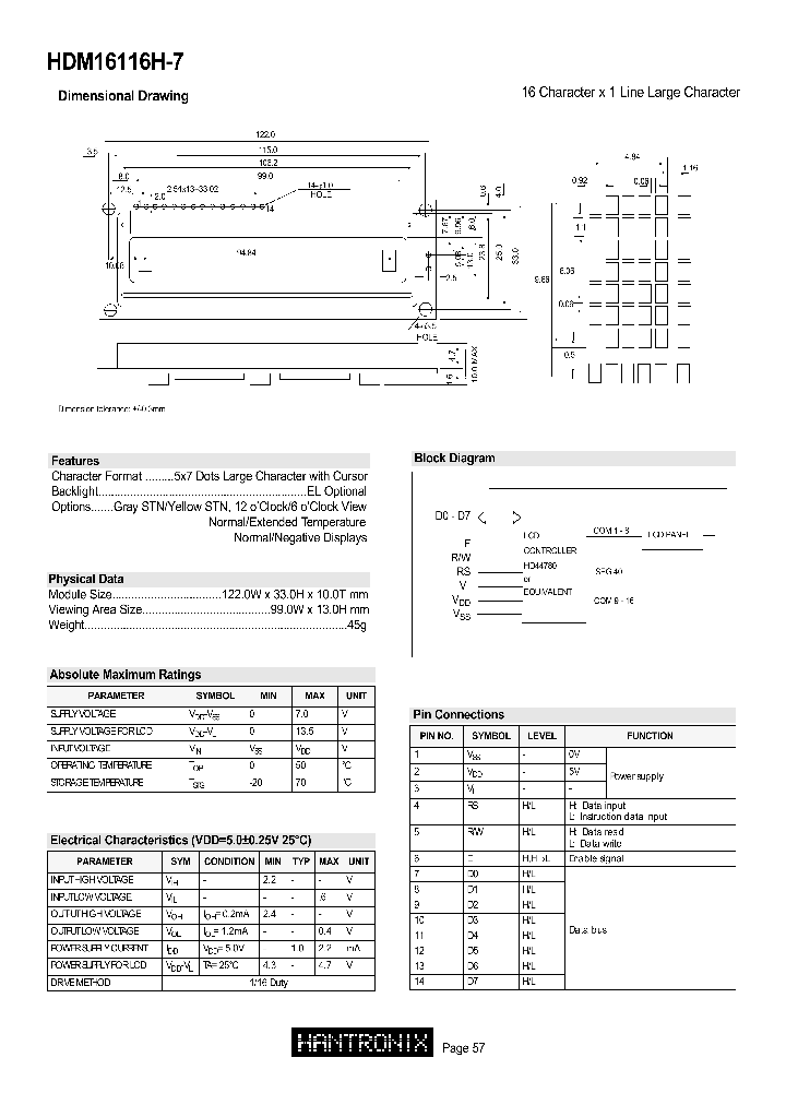 HDM16116H-7_1097133.PDF Datasheet