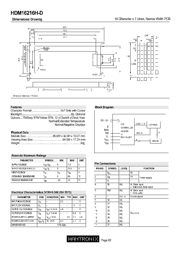 HDM16216H-D_1097126.PDF Datasheet