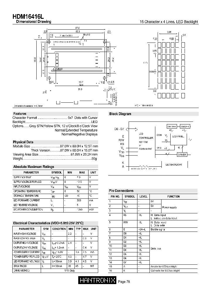 HDM16416L_1248639.PDF Datasheet