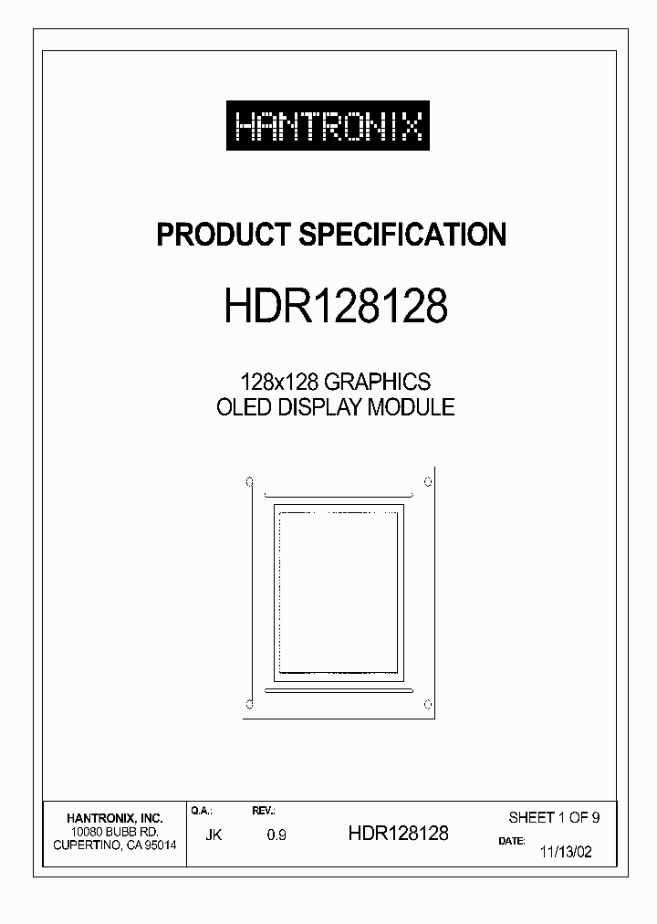 HDR128128_1248691.PDF Datasheet
