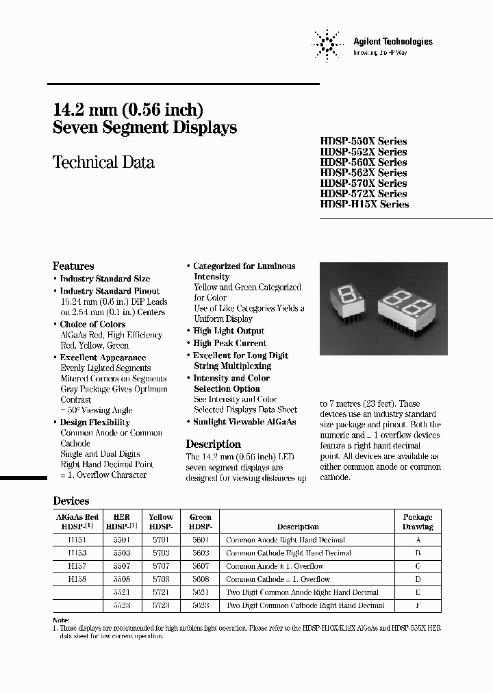 HDSP530X_1248711.PDF Datasheet