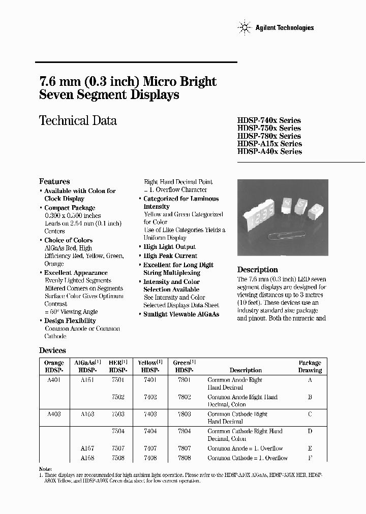 HDSP-A15X_1177461.PDF Datasheet